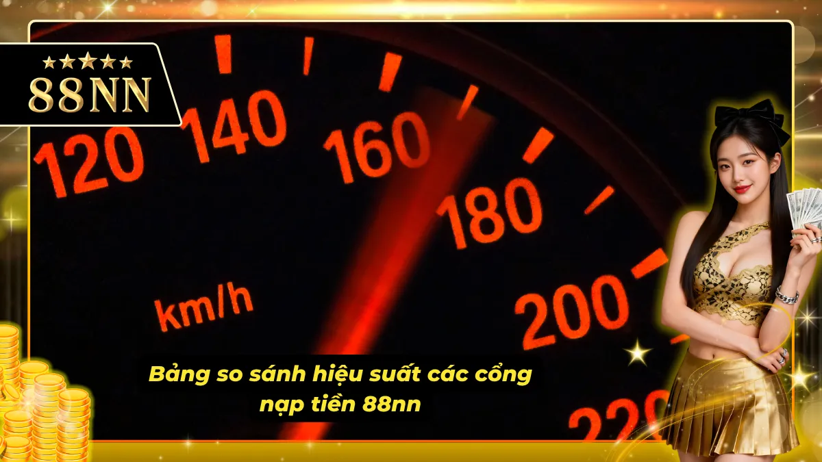 So sánh tốc độ giao dịch của các phương thức tại nhà cái